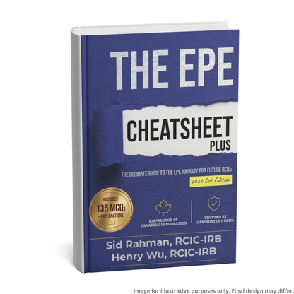 The EPE CheatSheet Plus (+ 135 MCQs) — 2026 Oct Exam